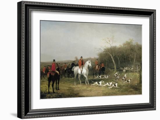 Drawing for Covert-William Joseph Shayer-Framed Art Print