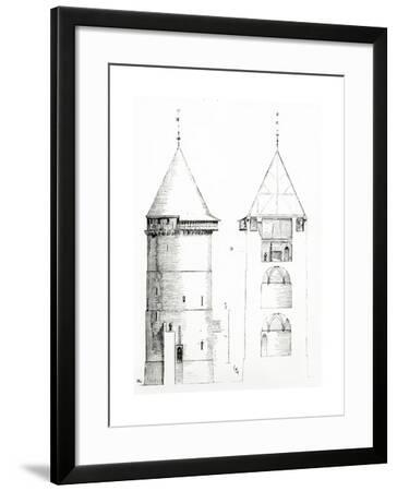Drawing From Dictionnaire Raisonné De Larchitecture Française Du Xie Au Xvie Siècle 1861 Giclee Print By Eugene Emmanuel Viollet Le Duc Artcom