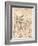 Drawing Illustrating the Theory of the Proportions of the Human Figure, C1472-C1519 (1883)-Leonardo da Vinci-Framed Giclee Print