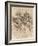 Drawing of caricatures, c1472-c1519 (1883)-Leonardo Da Vinci-Framed Giclee Print