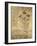 Drawing of Flowers and Diagrams by Leonardo da Vinci-Bettmann-Framed Giclee Print