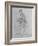 Drawing of Young Nurse Florence Nightingale, Founder of Modern Nursing, by Her Sister Parthy-null-Framed Photographic Print