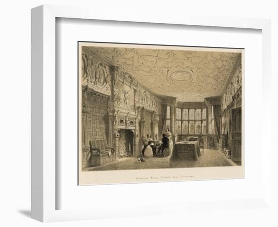 Drawing Room, Crewe Hall, Cheshire-Joseph Nash-Framed Giclee Print