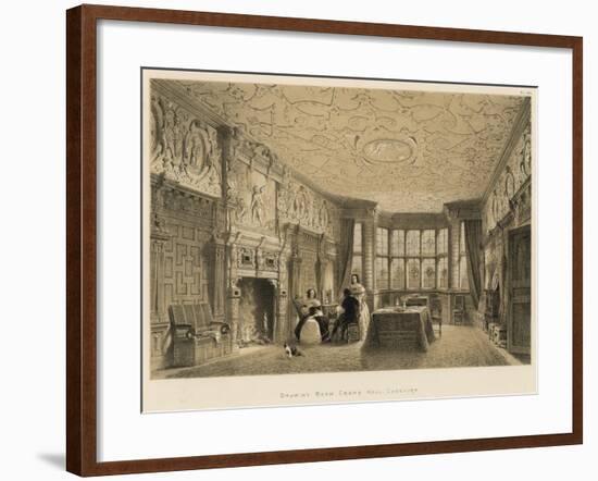 Drawing Room, Crewe Hall, Cheshire-Joseph Nash-Framed Giclee Print