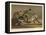 Drawing the Badger-Henry Thomas Alken-Framed Premier Image Canvas