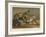 Drawing the Badger-Henry Thomas Alken-Framed Giclee Print