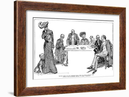 Drawings, 1904-Charles Dana Gibson-Framed Giclee Print