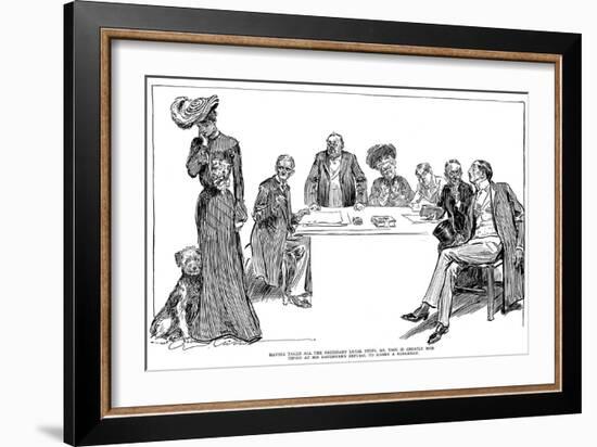 Drawings, 1904-Charles Dana Gibson-Framed Giclee Print