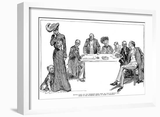 Drawings, 1904-Charles Dana Gibson-Framed Giclee Print