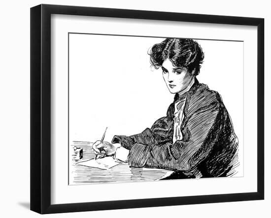 Drawings, C1900-Charles Dana Gibson-Framed Giclee Print