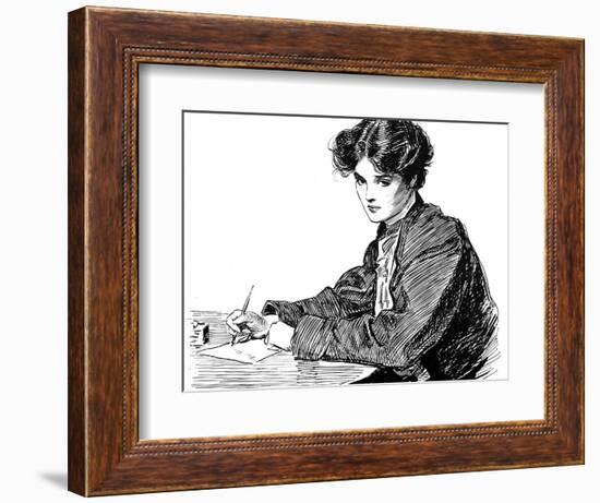 Drawings, C1900-Charles Dana Gibson-Framed Giclee Print