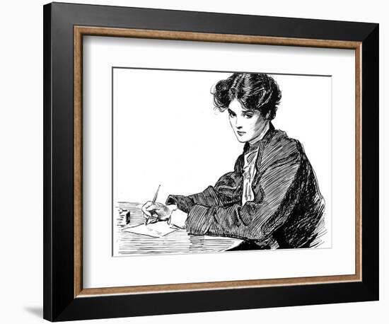 Drawings, C1900-Charles Dana Gibson-Framed Giclee Print