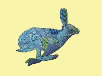 Kingfisher-Drawpaint Illustration-Giclee Print