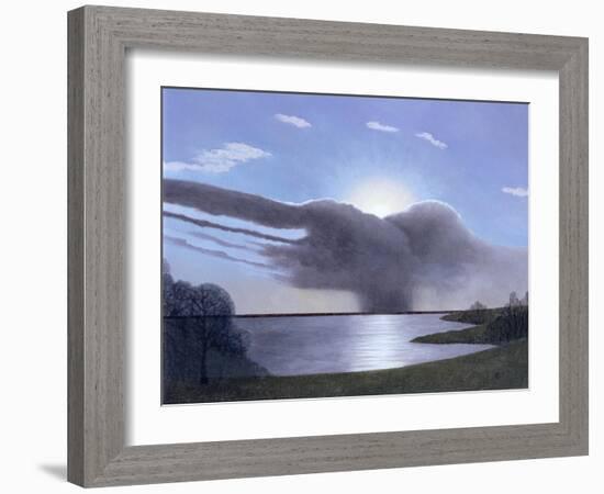 Draycote Cloud, 2004-Ann Brain-Framed Giclee Print