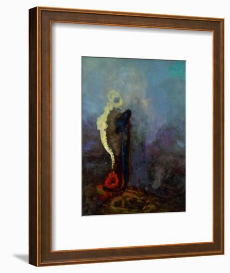 Dream, 1904-Odilon Redon-Framed Giclee Print