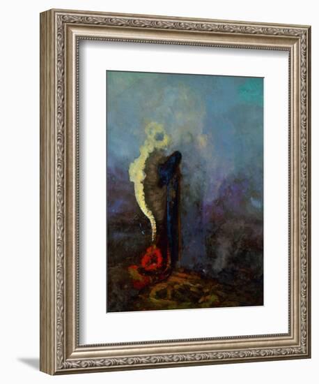 Dream, 1904-Odilon Redon-Framed Giclee Print