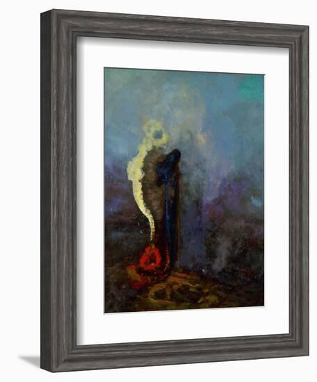 Dream, 1904-Odilon Redon-Framed Giclee Print