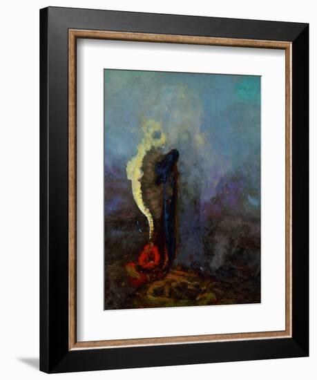 Dream, 1904-Odilon Redon-Framed Giclee Print