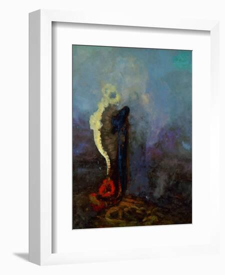 Dream, 1904-Odilon Redon-Framed Giclee Print