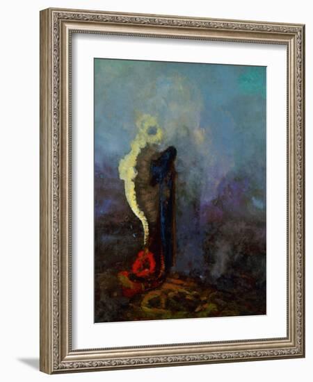 Dream, 1904-Odilon Redon-Framed Giclee Print