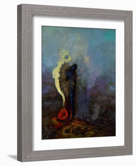 Dream, 1904-Odilon Redon-Framed Giclee Print