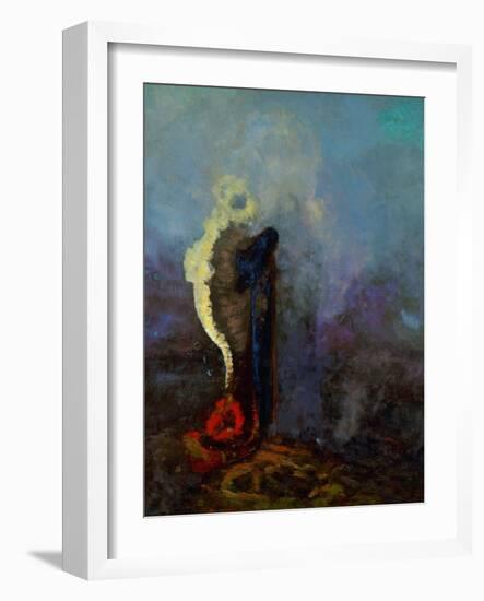 Dream, 1904-Odilon Redon-Framed Giclee Print