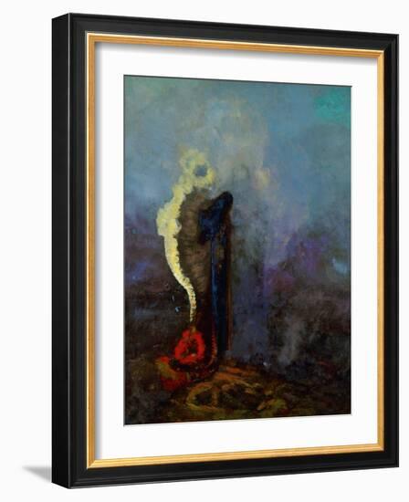 Dream, 1904-Odilon Redon-Framed Giclee Print