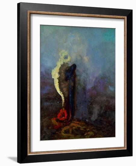 Dream, 1904.-Odilon Redon-Framed Giclee Print