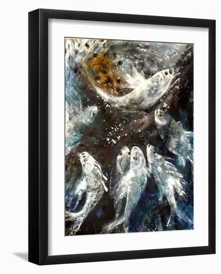 Dream 2020 Oil on Canvas-jocasta shakespeare-Framed Giclee Print