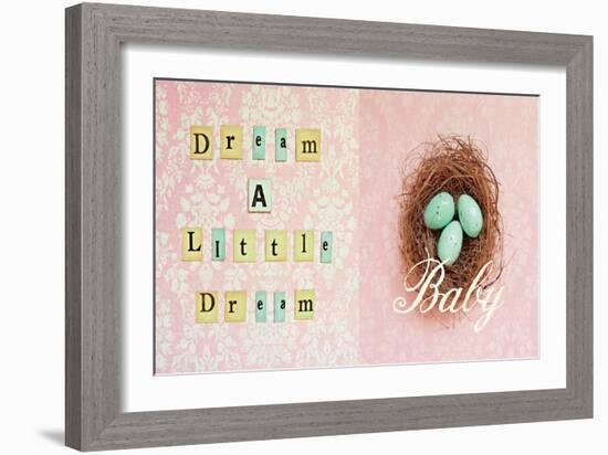 Dream a Little Dream Baby-Vicki Dvorak-Framed Art Print