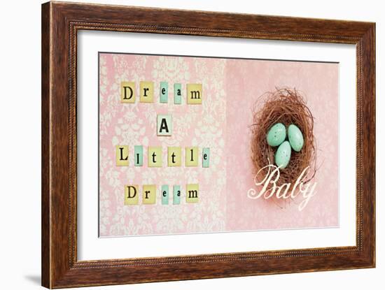 Dream a Little Dream Baby-Vicki Dvorak-Framed Art Print