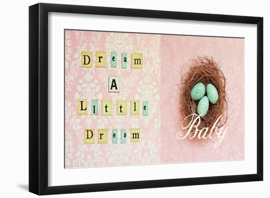 Dream a Little Dream Baby-Vicki Dvorak-Framed Art Print