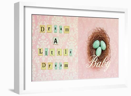 Dream a Little Dream Baby-Vicki Dvorak-Framed Art Print