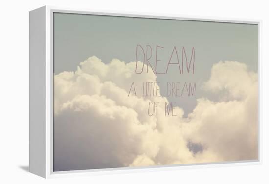 Dream a Little Dream-Vintage Skies-Framed Premier Image Canvas