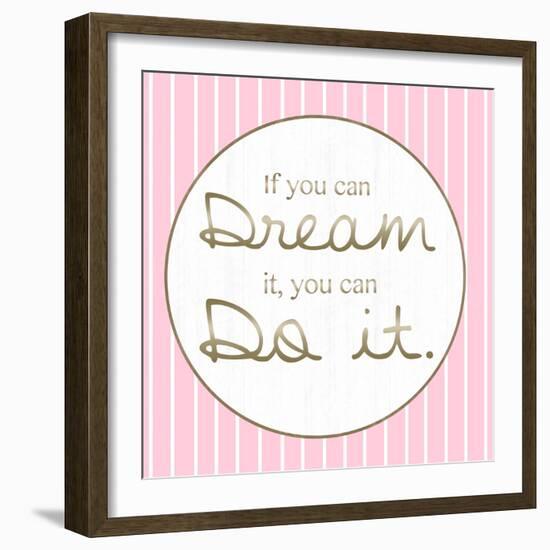 Dream And Do-Lauren Gibbons-Framed Art Print