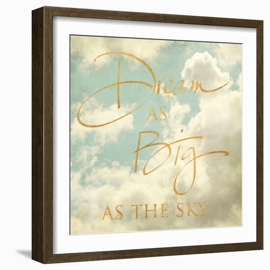 Dream as Big as the Sky-Sarah Gardner-Framed Art Print