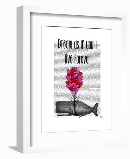 Dream as If You'll Live Forever-Fab Funky-Framed Art Print