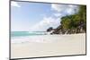 Dream Beach, Indian Ocean, Seychelles, Sand, Water, Small Wave, Blue Sky, Anse Georgette-Harry Marx-Mounted Photographic Print