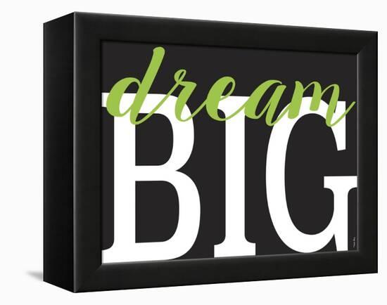 Dream Big 1-Leslie Wing-Framed Premier Image Canvas