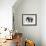 Dream Big Elephant-Amy Brinkman-Framed Art Print displayed on a wall