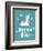 Dream Big, Llama!-Artrise-Framed Premium Giclee Print