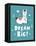 Dream Big, Llama!-Artrise-Framed Stretched Canvas