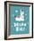 Dream Big, Llama!-Artrise-Framed Art Print