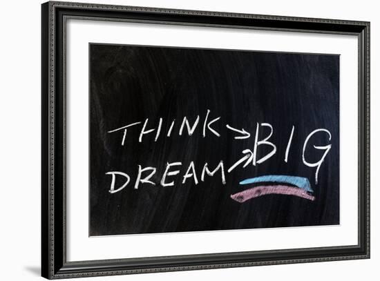 Dream Big-Raywoo-Framed Art Print