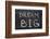 Dream Big-Yury Zap-Framed Photographic Print