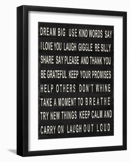 Dream Big-null-Framed Premium Giclee Print