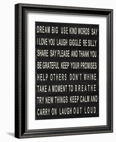 Dream Big-null-Framed Premium Giclee Print