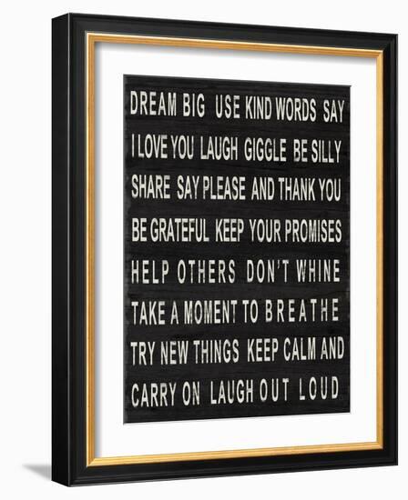 Dream Big-null-Framed Premium Giclee Print