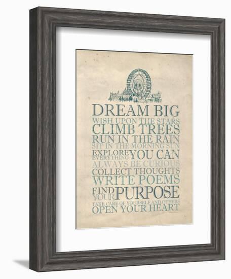 Dream Big-Morgan Yamada-Framed Art Print