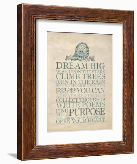 Dream Big-Morgan Yamada-Framed Art Print